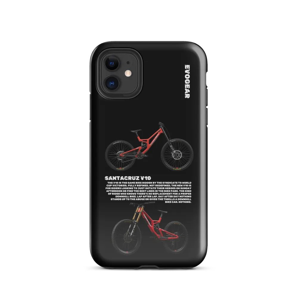 Black Santa Cruz V10 iPhone Case product image (2)