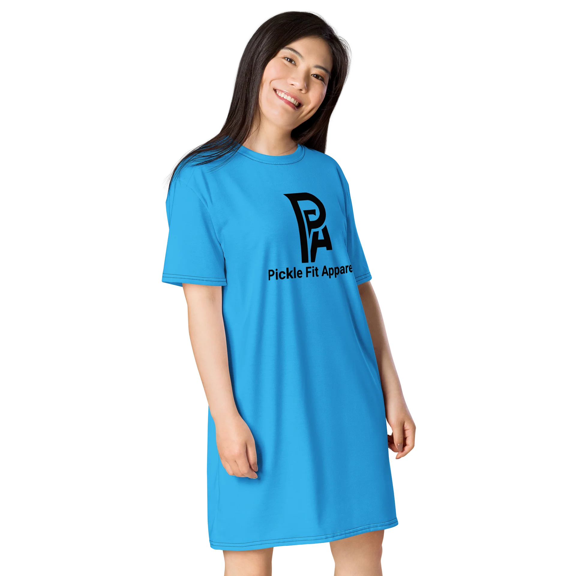 Pickle Fit Apparel Monogram Tee Dress product image (4)