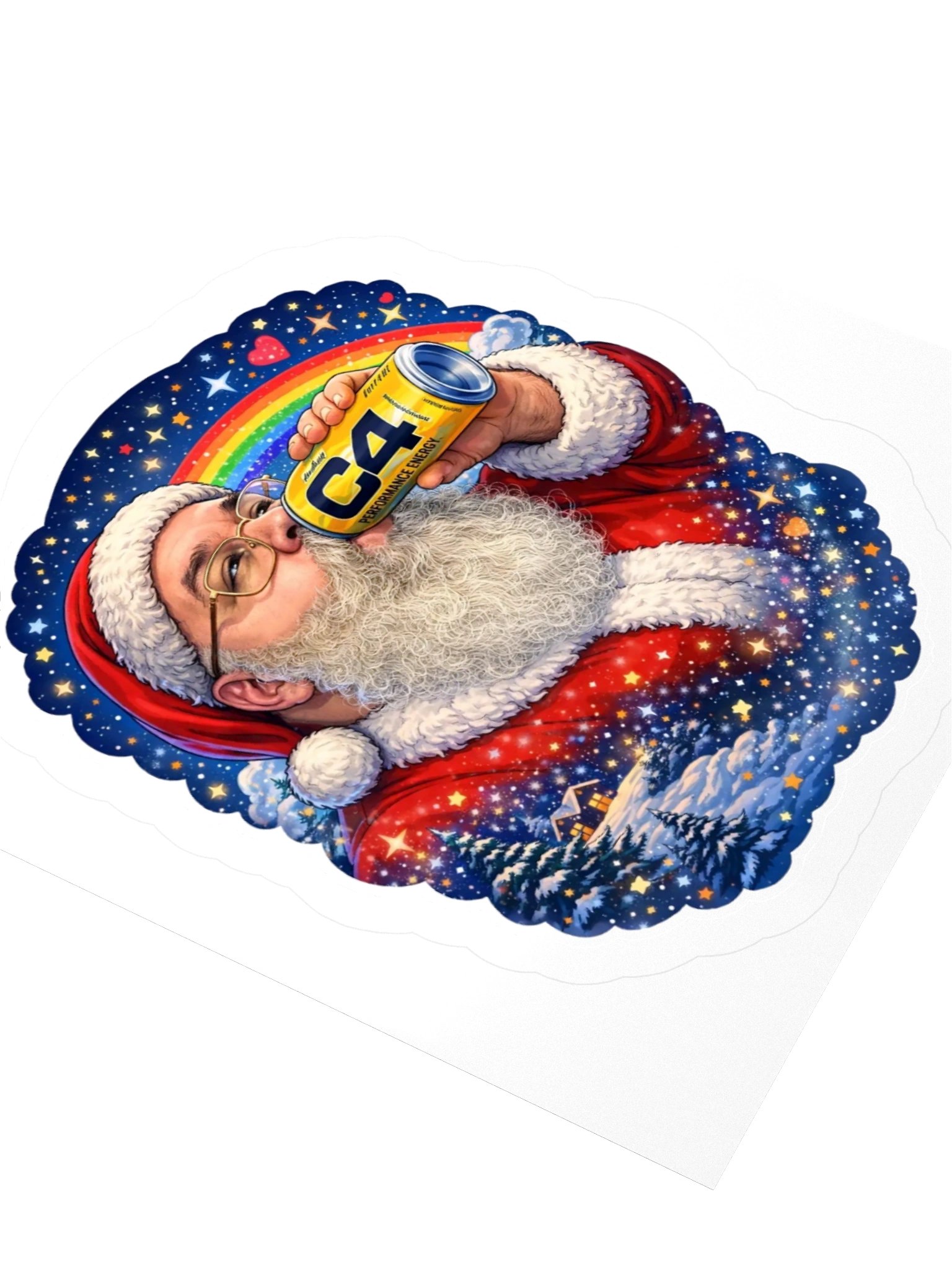 C4 Santa Sticker product image (3)