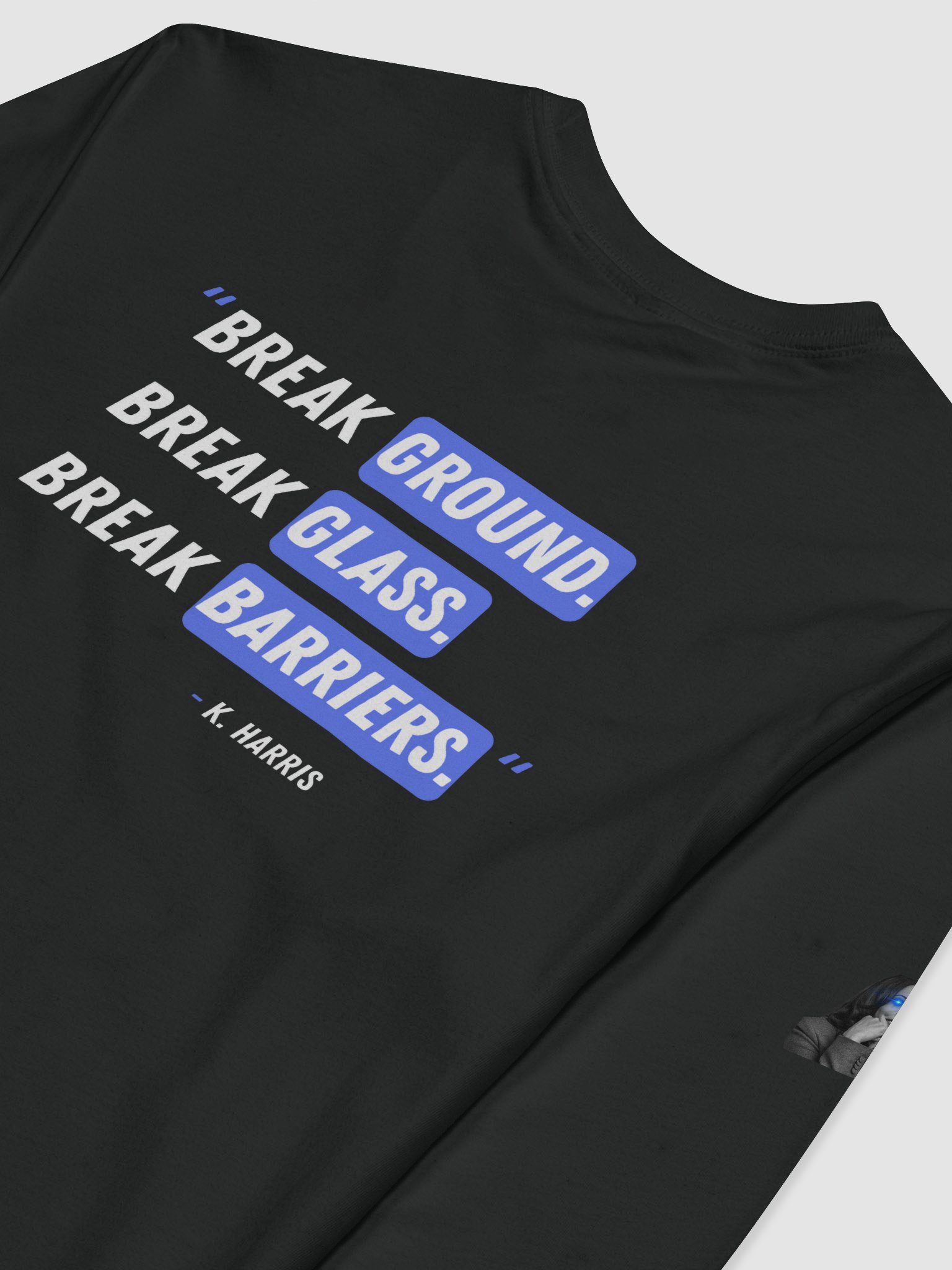 Kamala Would Never Long Sleeve | D A R K product image (4)