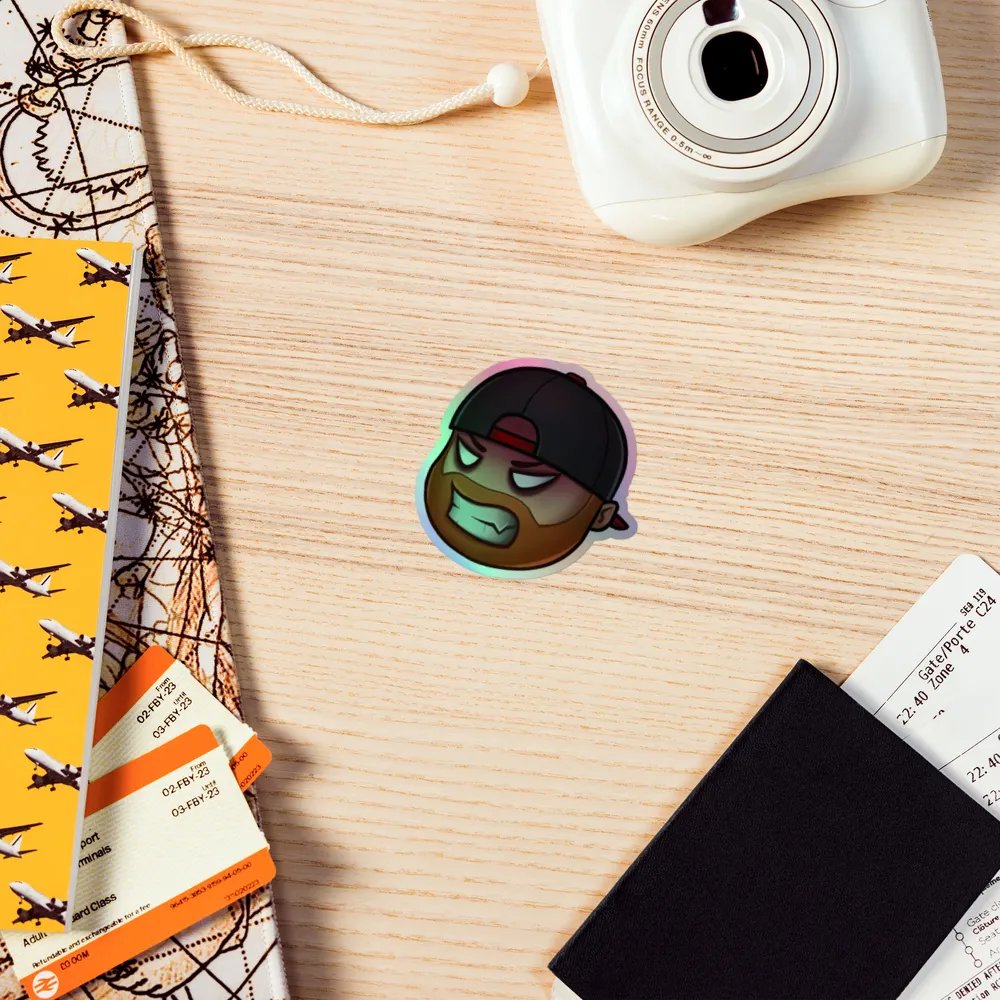 Sticker | HuugeRage (Holo) | Texas 2024 product image (1)