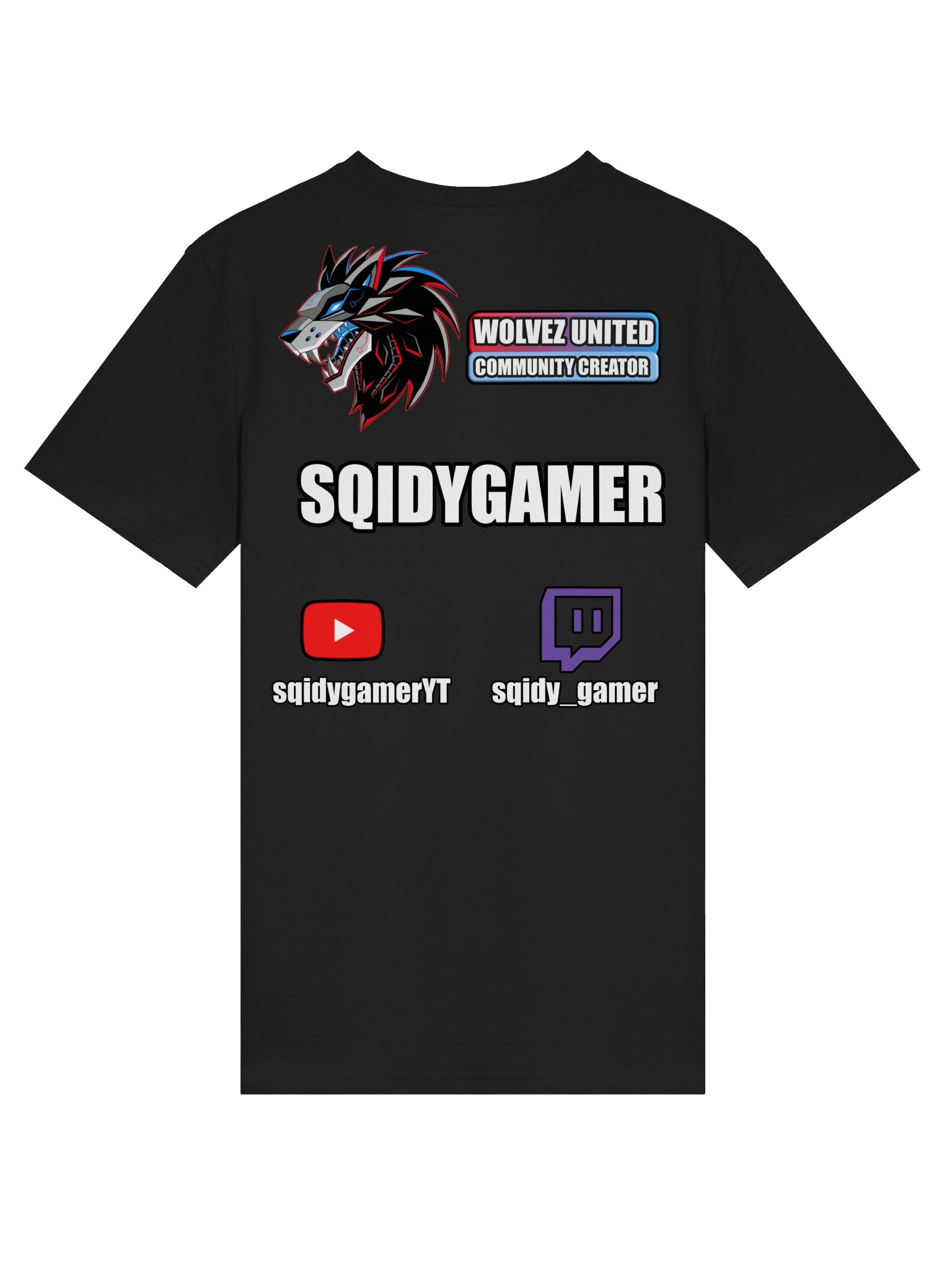 Sqidy Gamer x WolvezUnited T-Shirt product image (7)