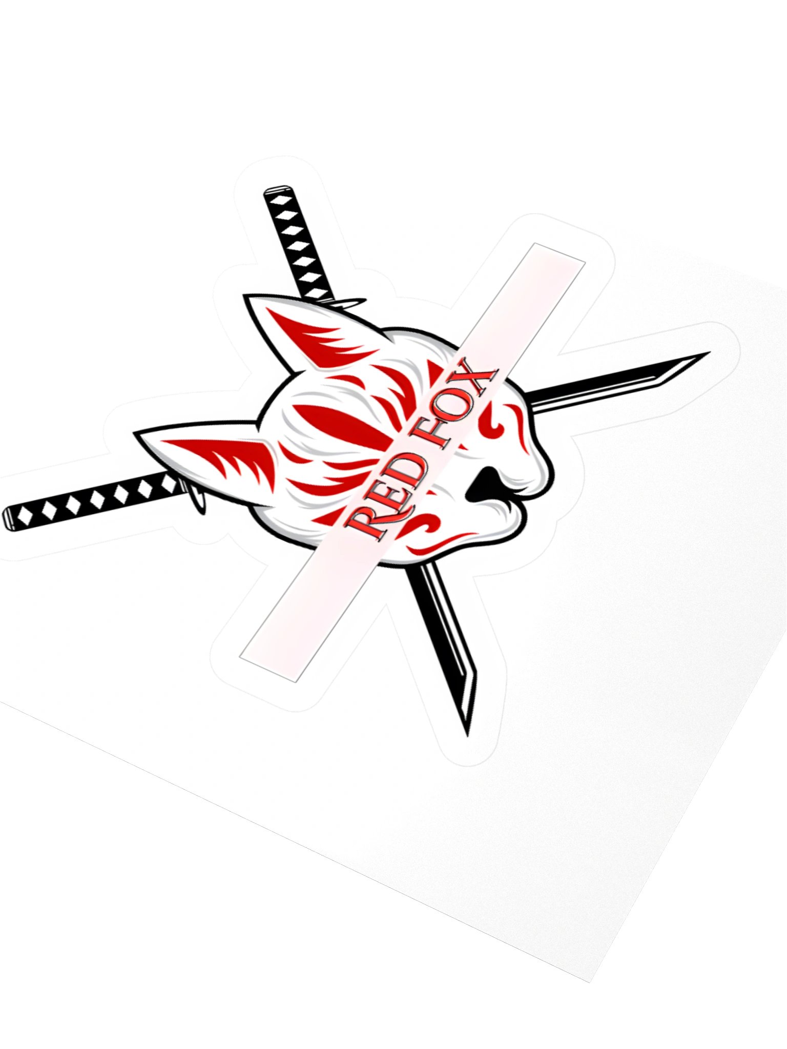 Red Fox Warrior Sticker product image (7)