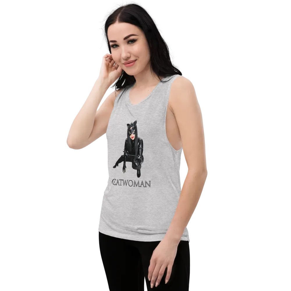 Catwoman Women's Muscle Tank product image (6)