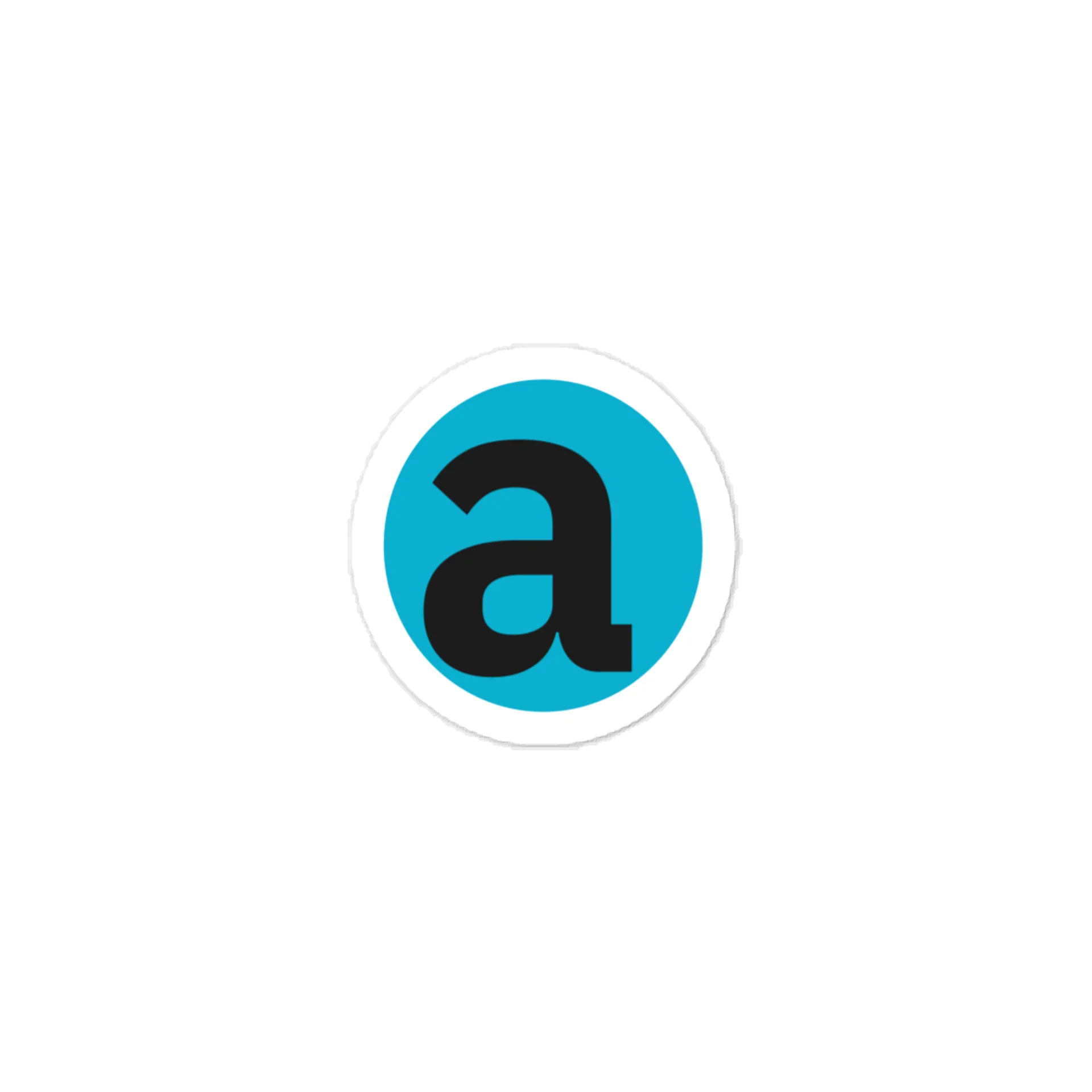 Atria "a" Vinyl Sticker. product image (1)