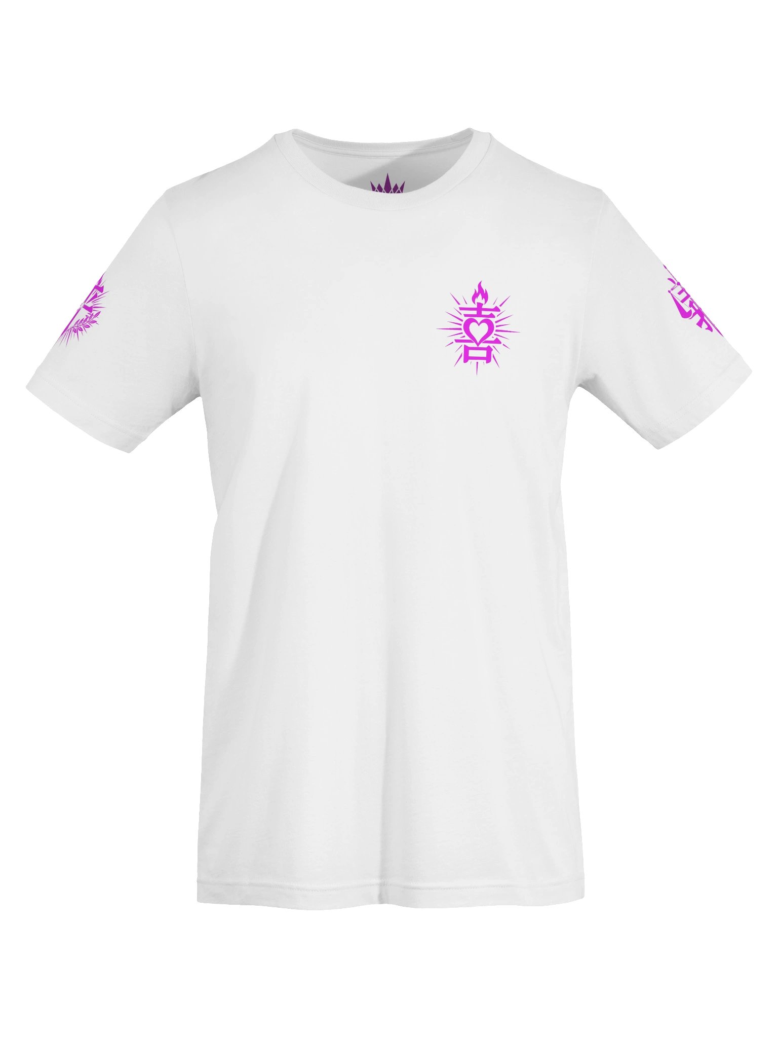 Kingdom Culture Graphic Tee – Righteousness, Peace, & Joy (Magenta) product image (5)