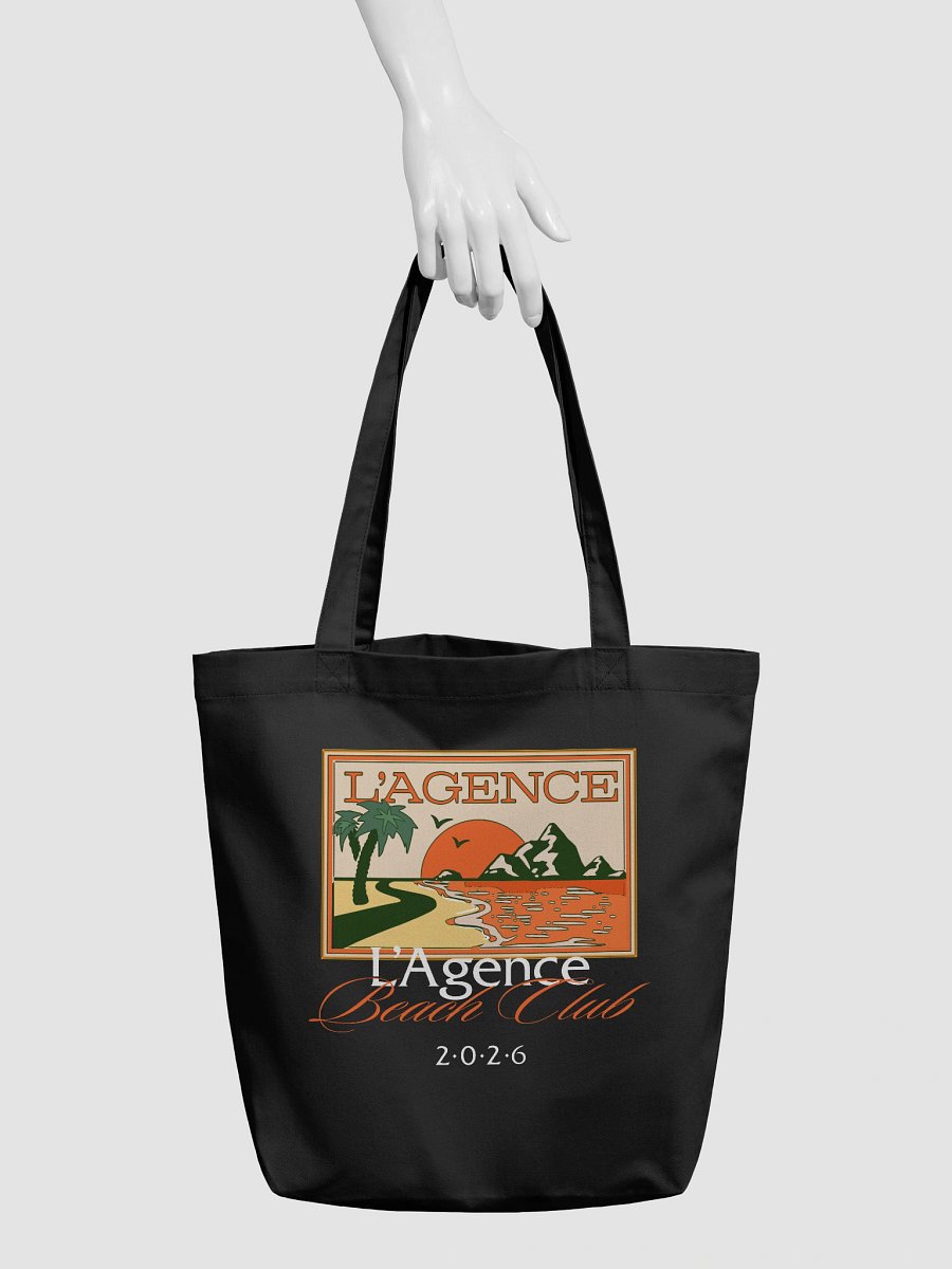 L'Agence Beach Club 2026 Tote Bag - Black product image (3)