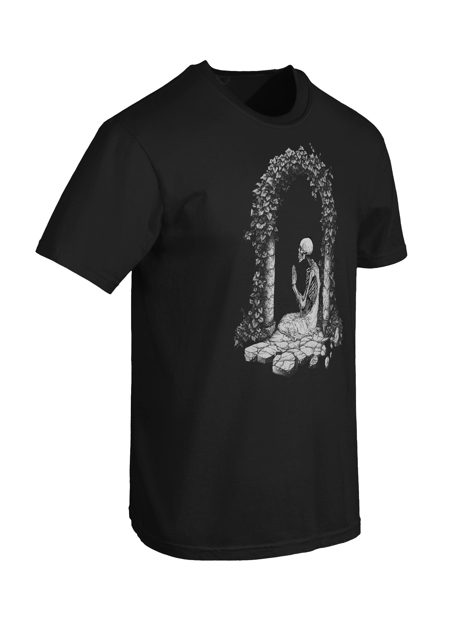 Meditation on Death Skeleton Buddhism T-Shirt product image (8)
