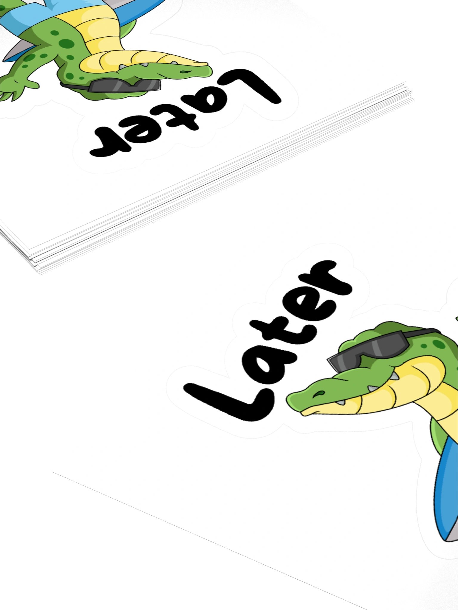 Later Gator Kiss-Cut Sticker by Aviella product image (11)