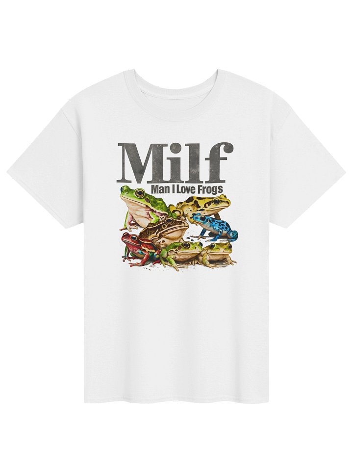 Milf Man I Love Frogs T-shirt product image (2)