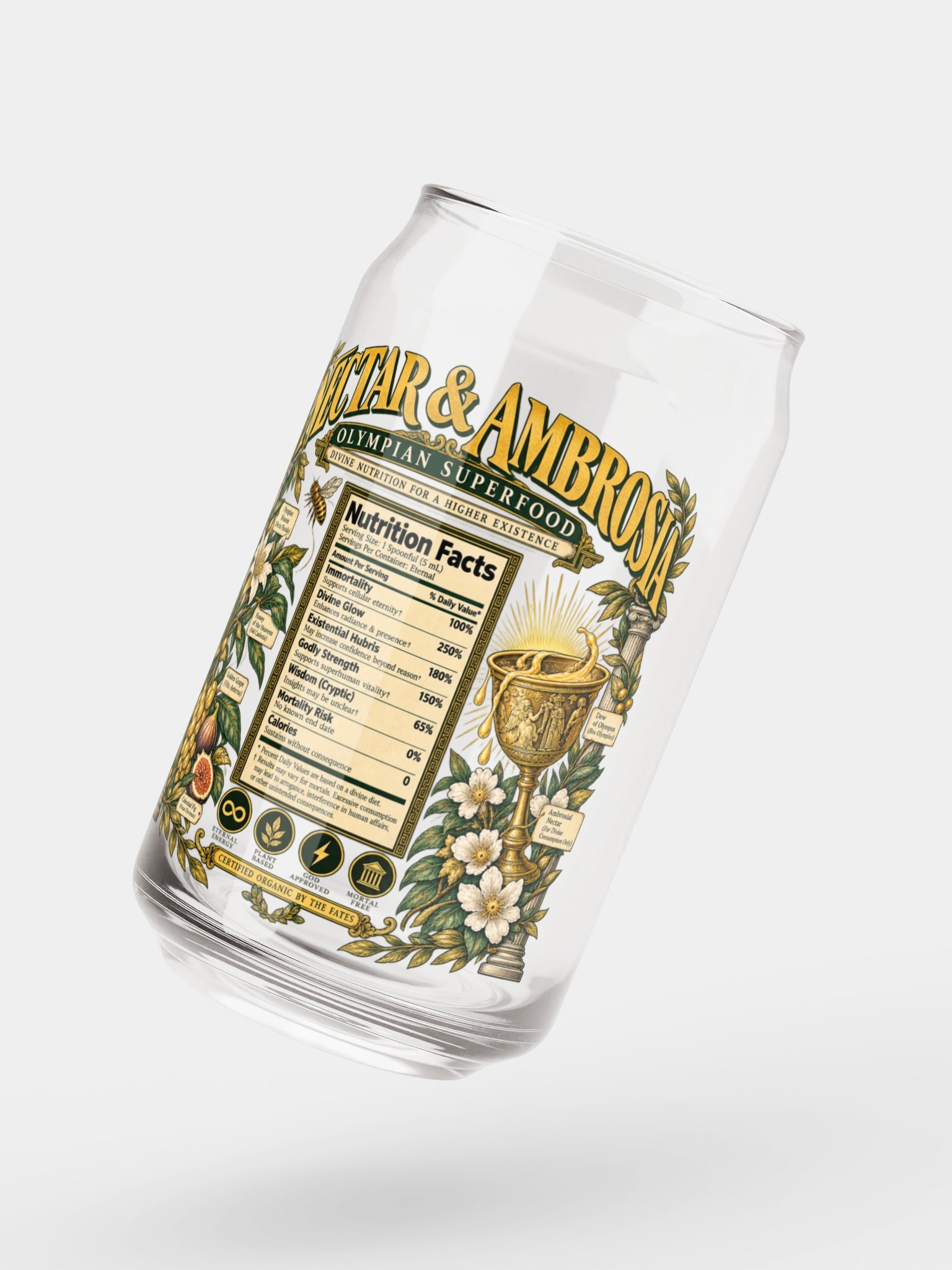 Nectar & Ambrosia Olympian Superfood Can Glass product image (6)