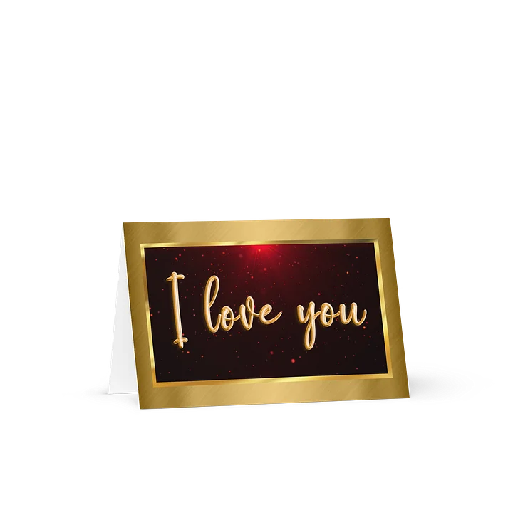 I Love You Card! product image (1)