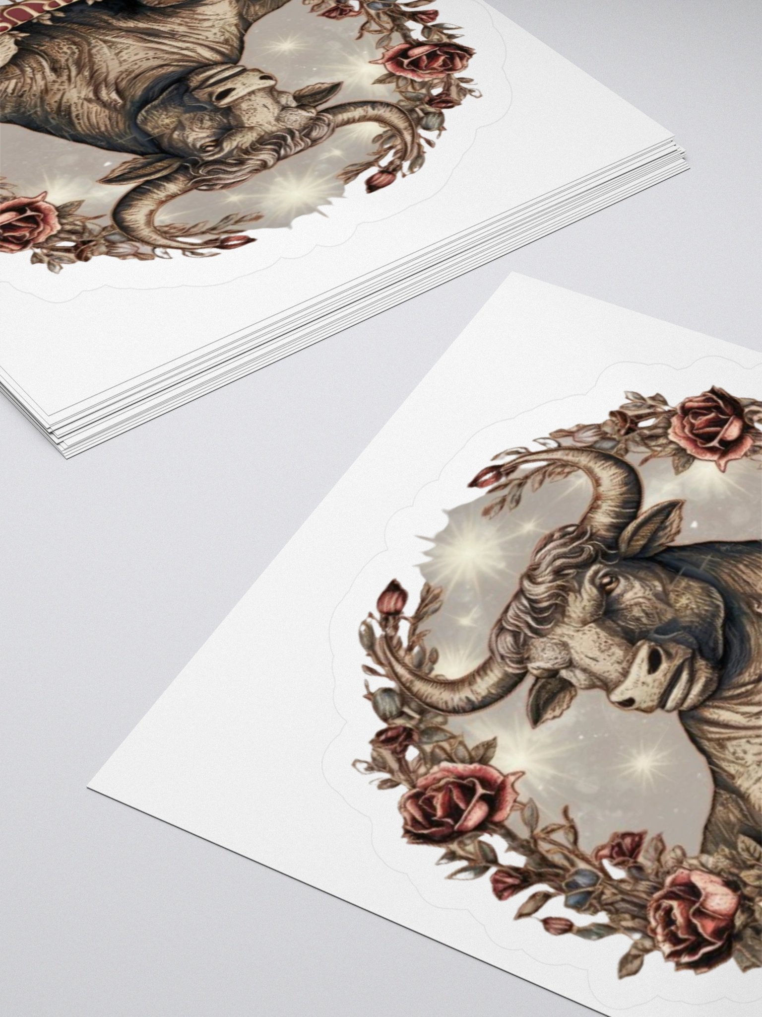 Taurus Zodiac Sticker - Exclusive Bull Design | TDS Music product image (12)