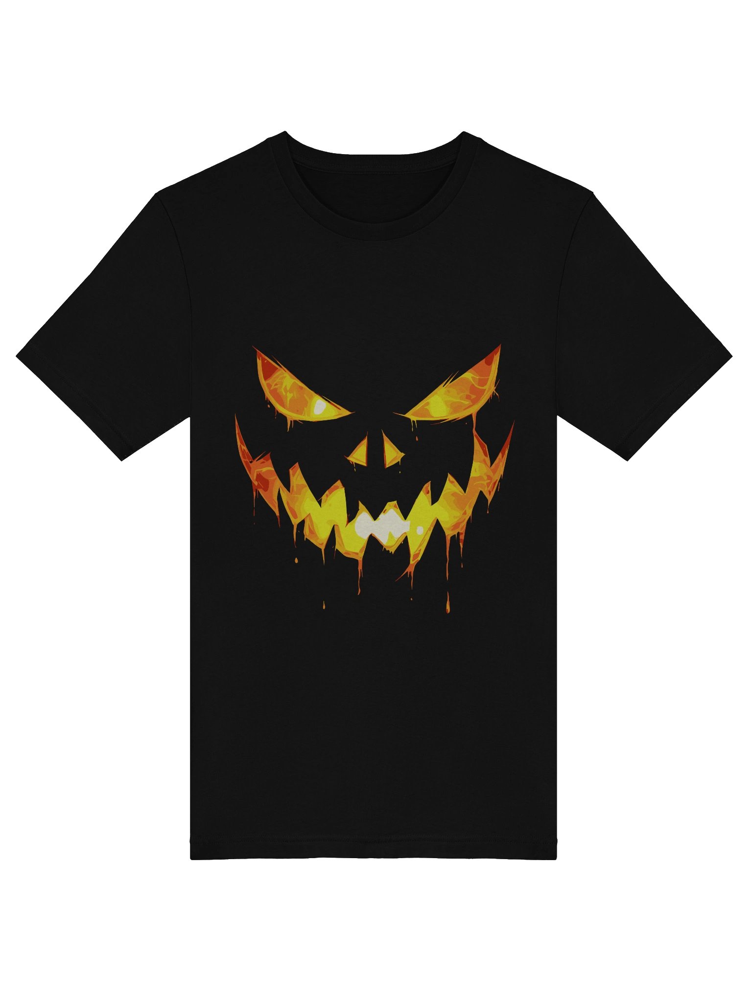 Funny Halloween face pumkin shirt product image (5)