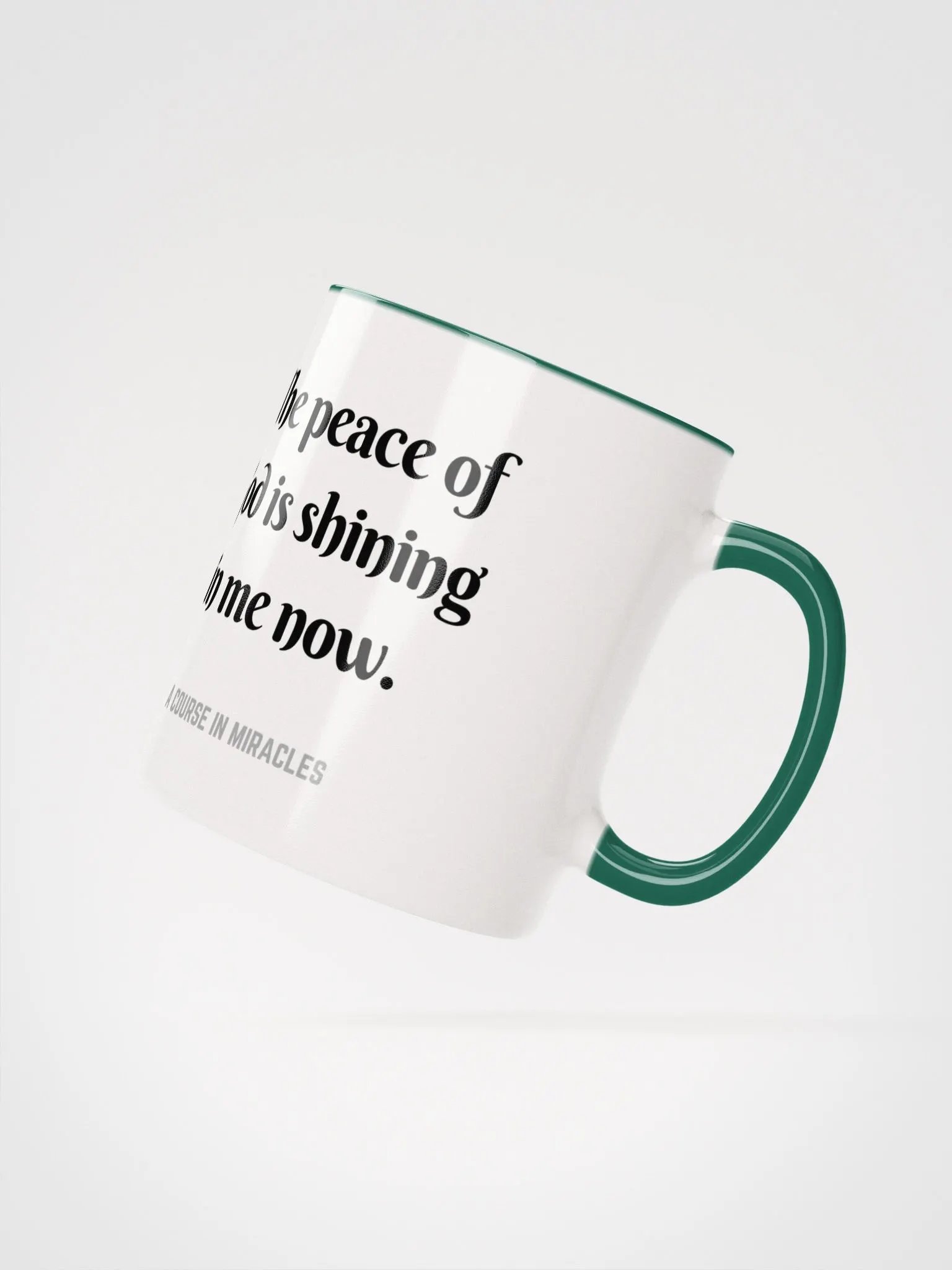 The peace of God is shining in me now - ACIM Inspirational Mug product image (28)