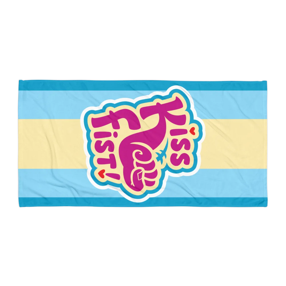 Kiss Fist! Beach Towel product image (1)