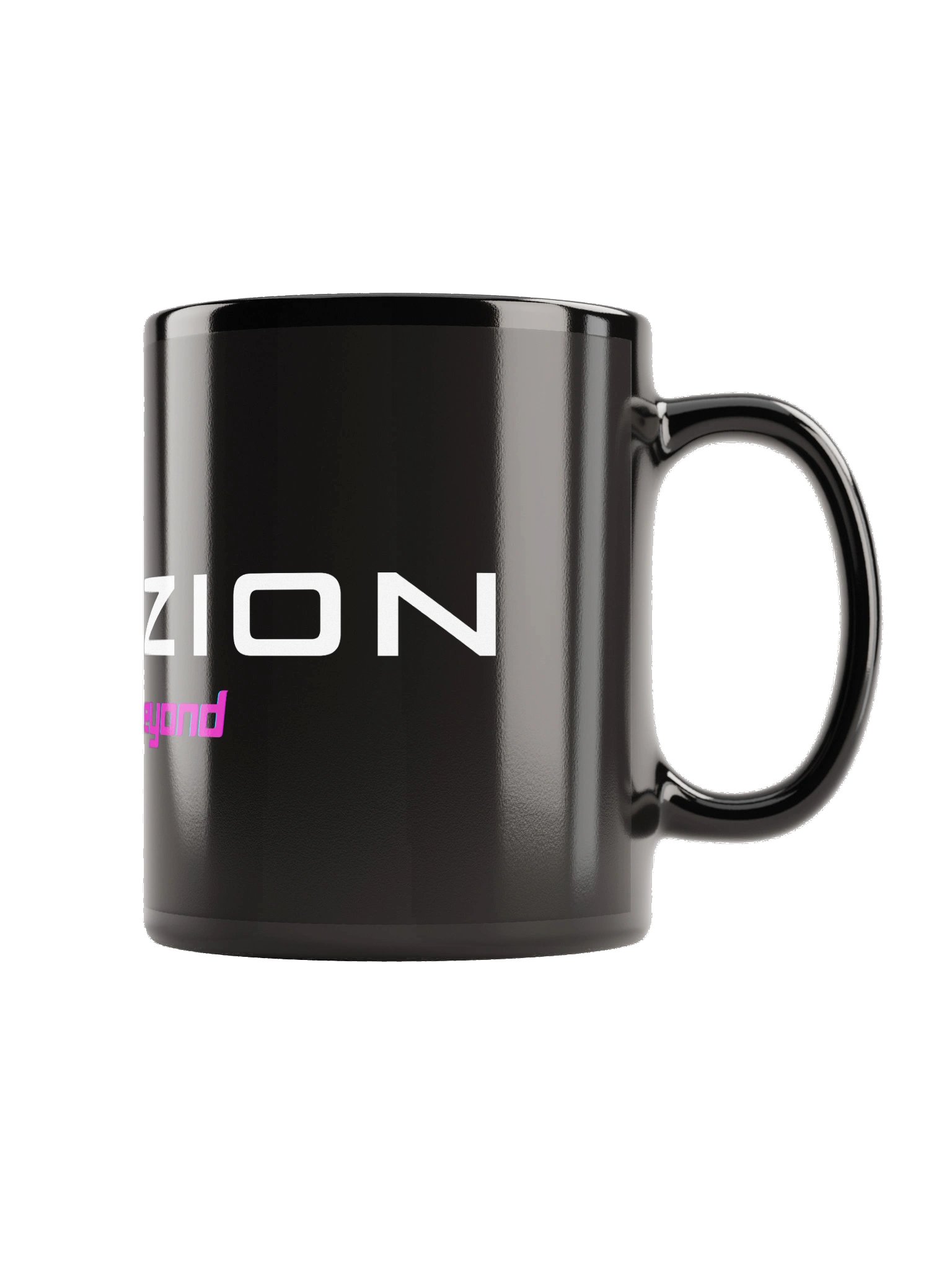 HYZION Go Beyond Black Mug product image (6)