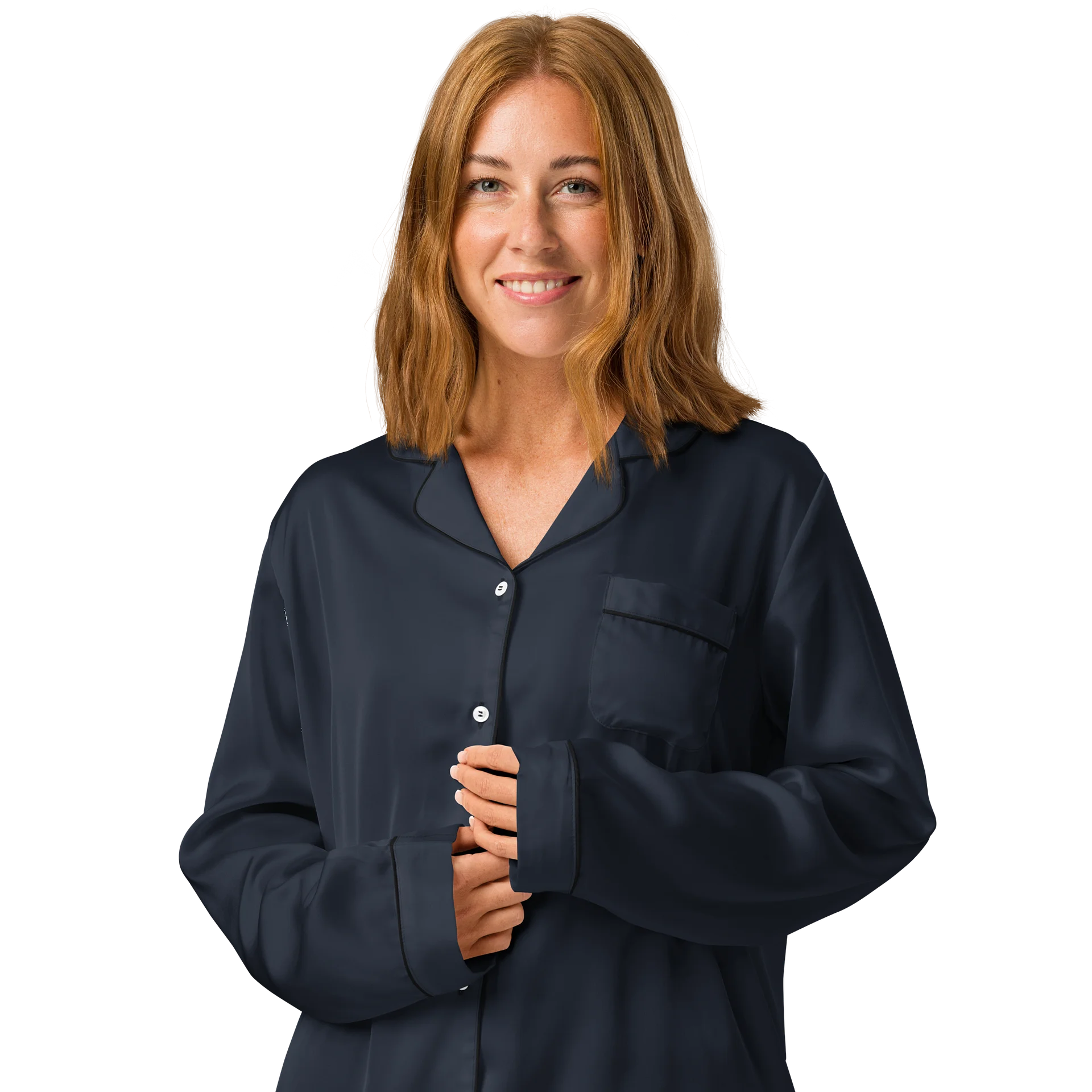 Midnight Navy Pajama Top product image (3)