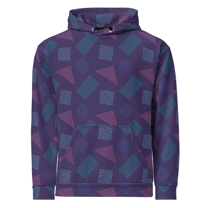 Comfortable Cotton Hoodie with Colorful Geometric product image (1)