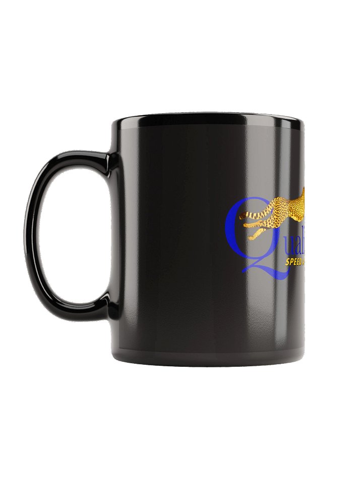 Quality Logistics Black Mug product image (1)