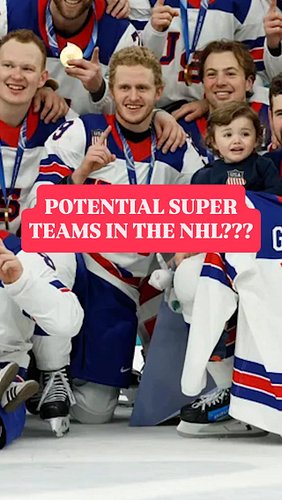 Are you buying into potential Team USA super teams in the NHL???

Search “10K Takes” on YouTube or wherever you get your podc...