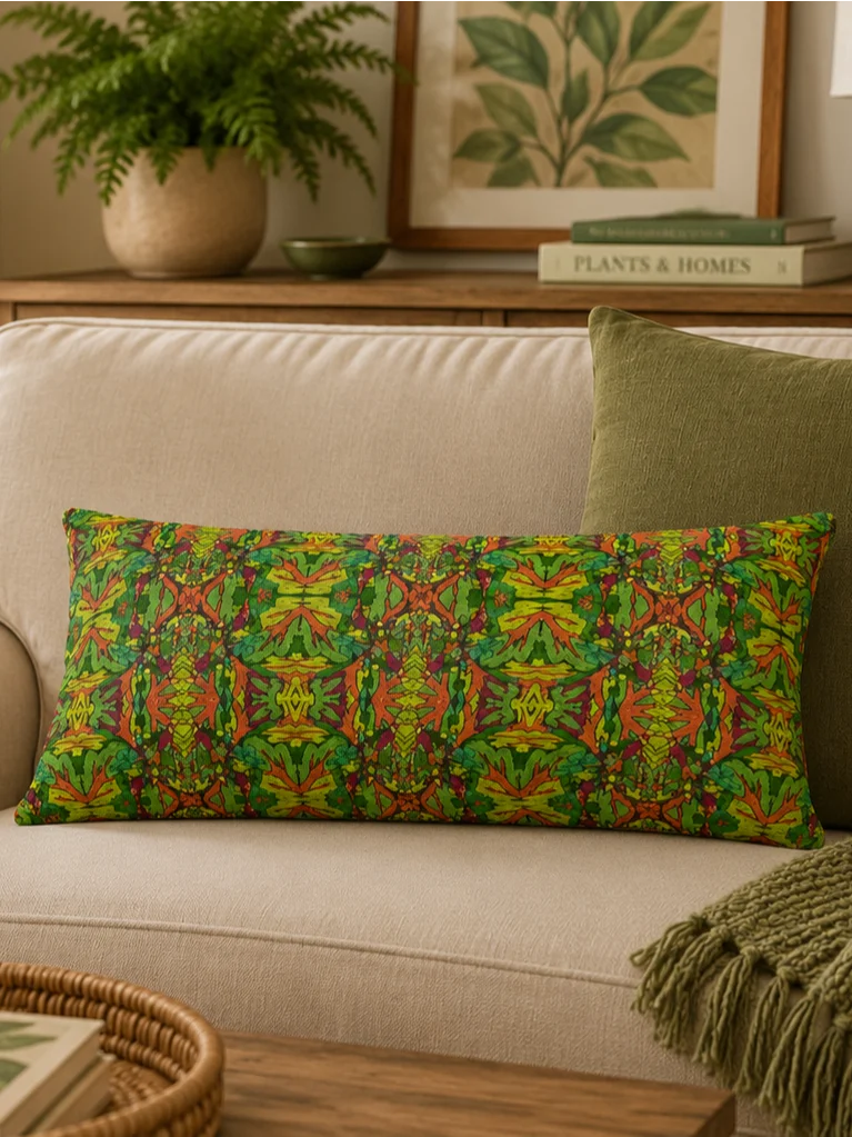 Spinach Tangle – Decorative Pillow product image (1)
