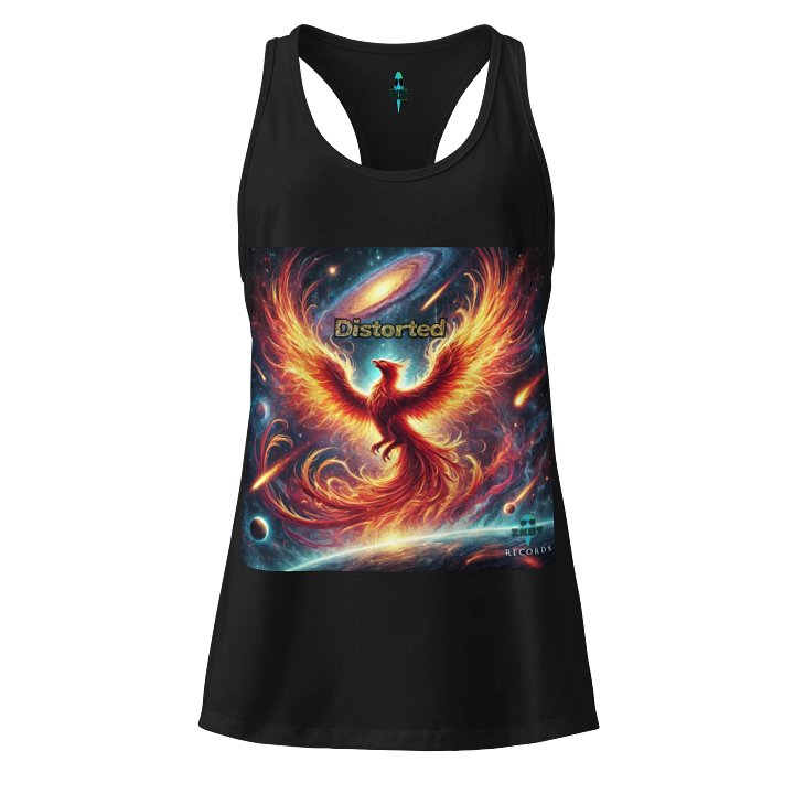 Distorted Album Cover Women's Racerback Tank Top product image (1)