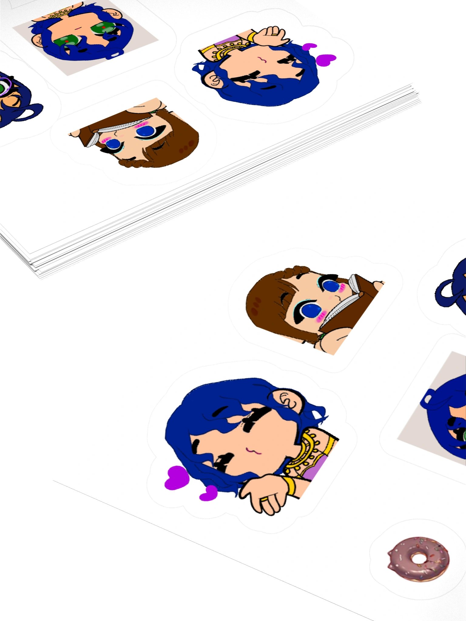 Bar Cast Sticker Sheet [2] product image (4)