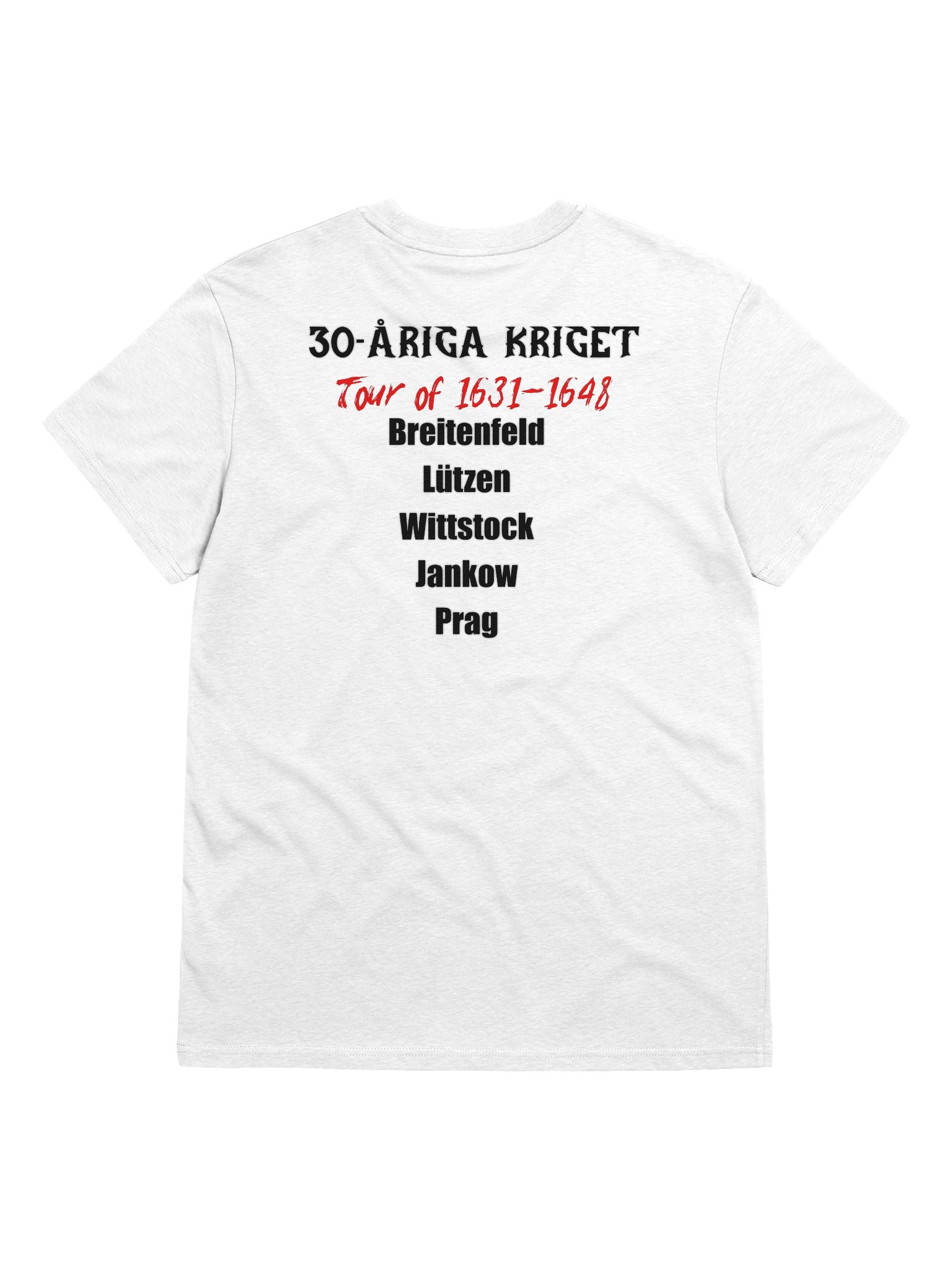 30-åriga kriget on tour (Organic unisex T-shirt) product image (3)