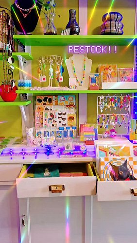 **THIS IS NOT A DRILL**

the restock of your dreams just dropped at @hunny.musturd!  prints, stickers, accessories & trinkets...
