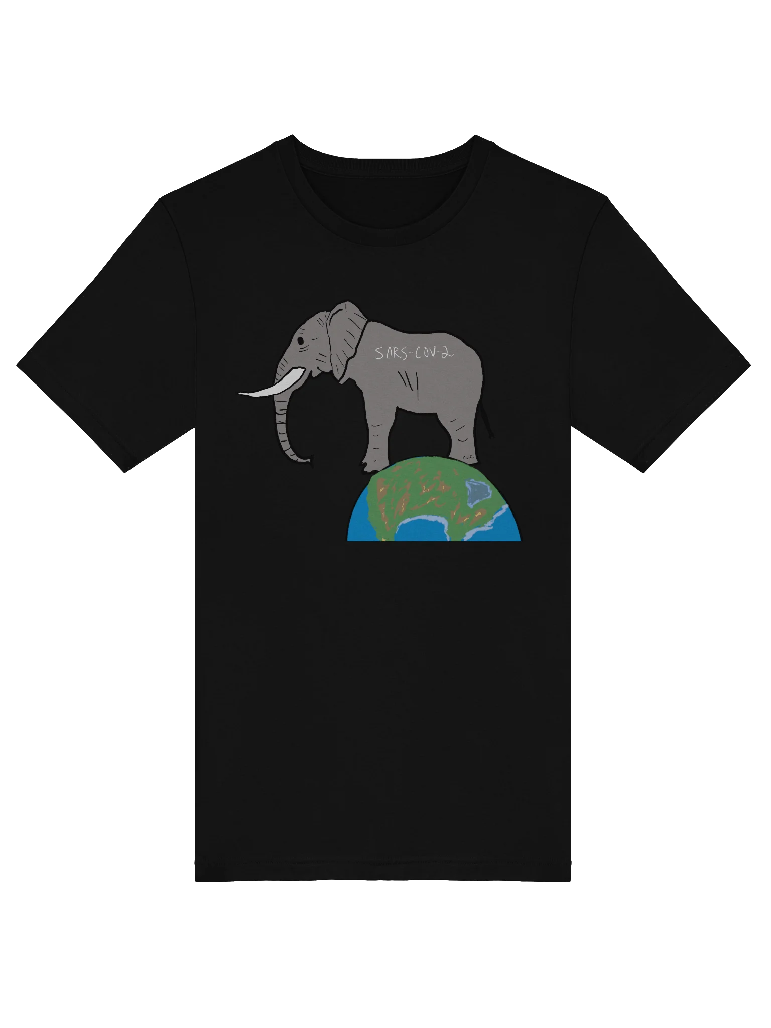 Elephant In The Room tee (covid) product image (5)