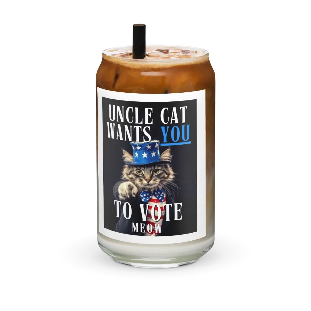 Uncle Cat Can-Shaped Glass product image (3)