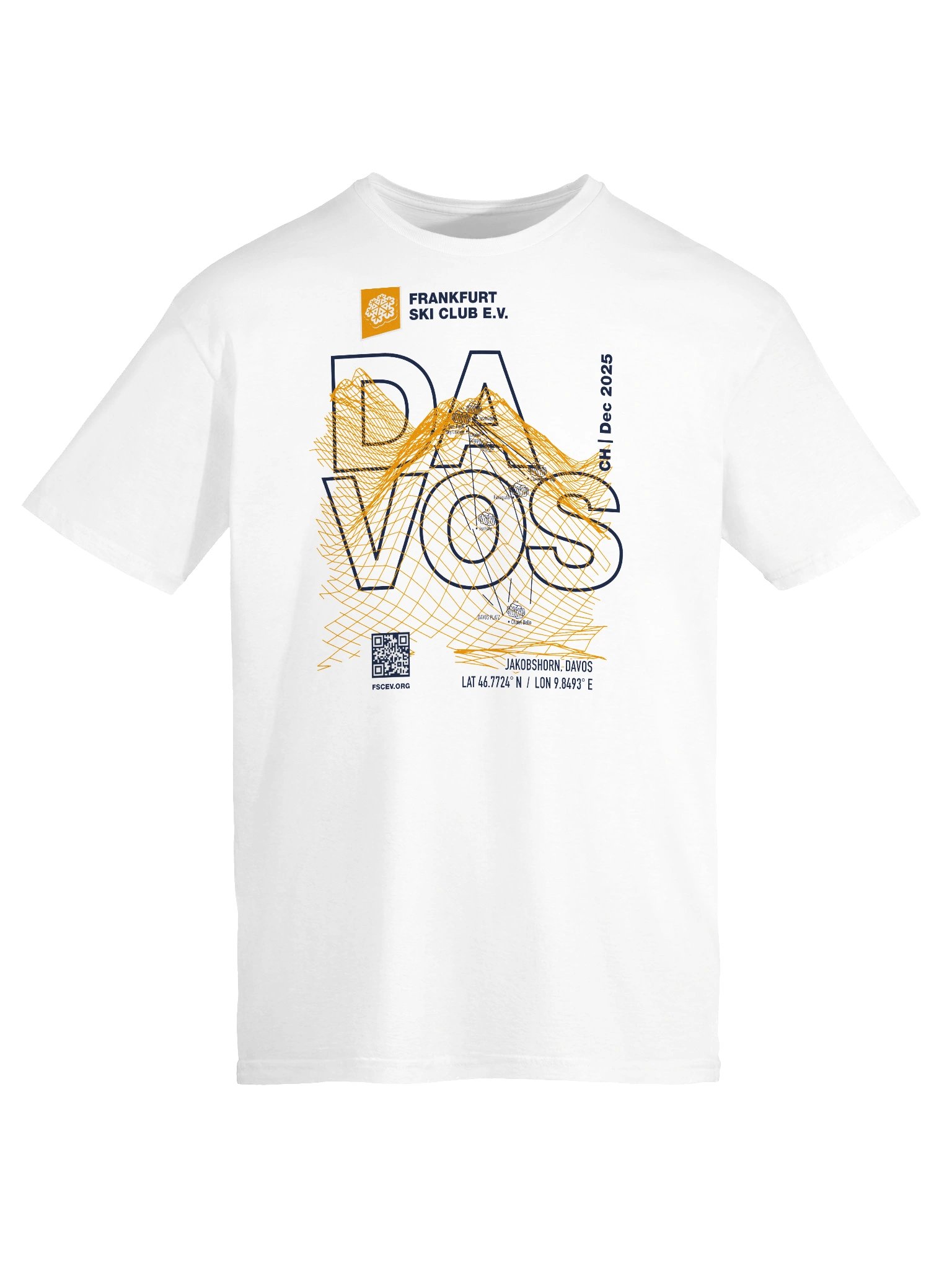 Davos / Jakobshorn Resort white (front only print) product image (3)