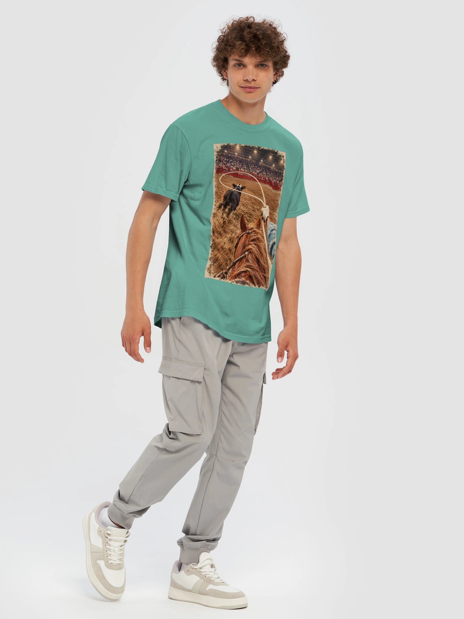 Breakaway Roping Shirt — Two-Sided POV Rodeo Tee | Broken Cowgirl™ product image (9)