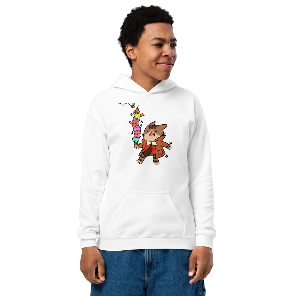 ice cream hoodie (kids) product image (4)