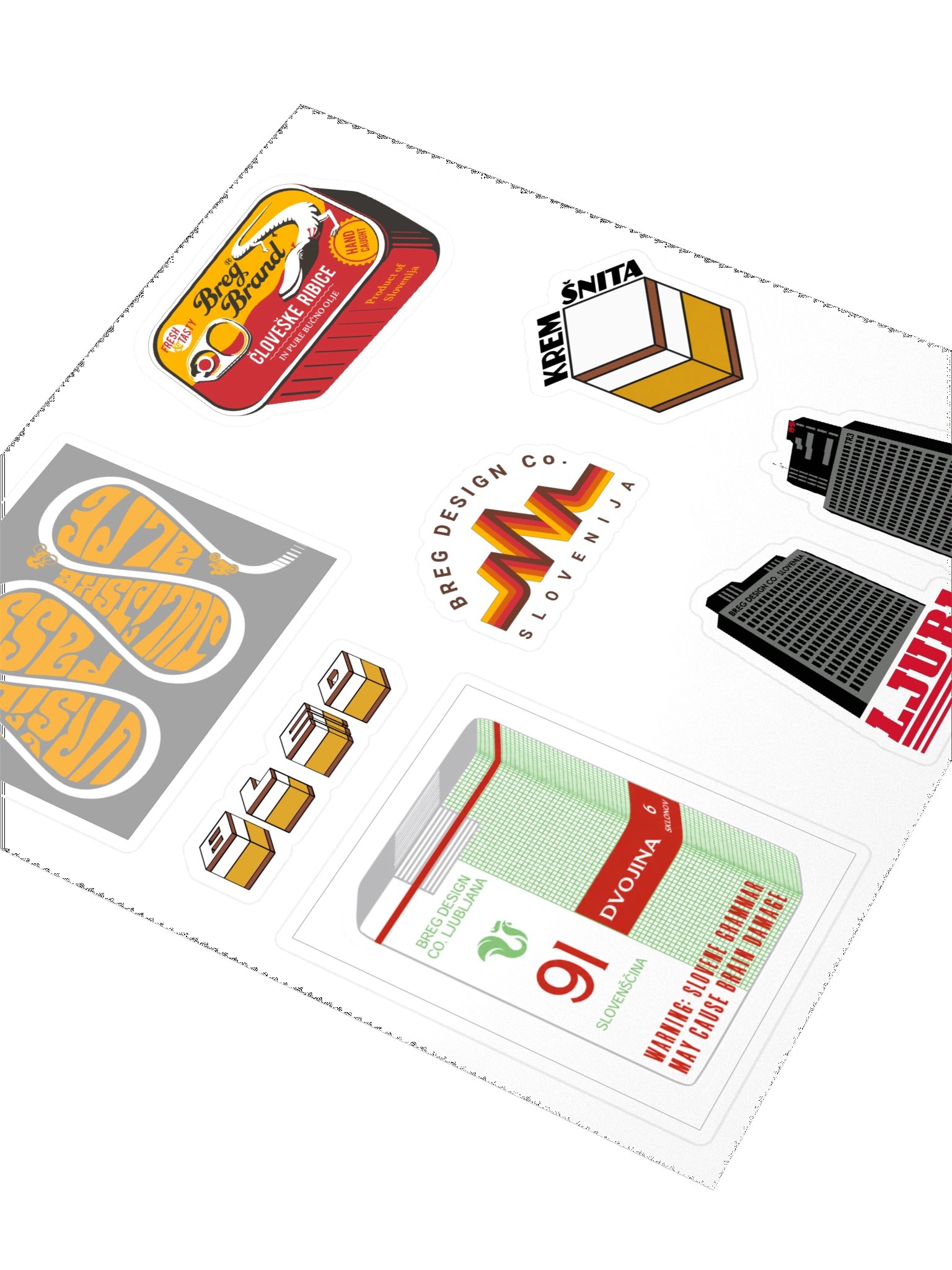 Slovenian Sticker Pack product image (3)