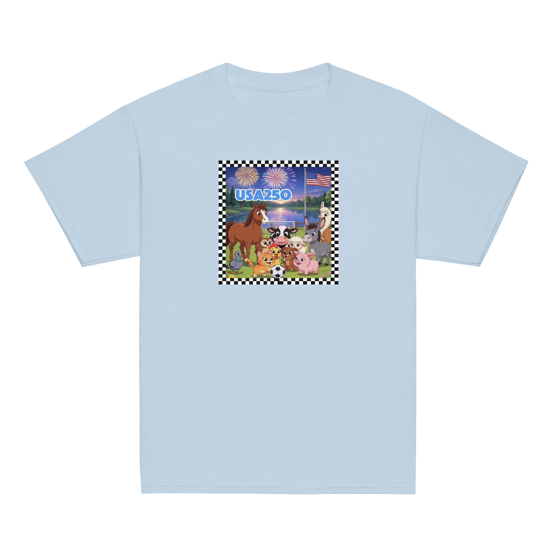 Cute Farm Friends USA250 Youth Tee product image (2)