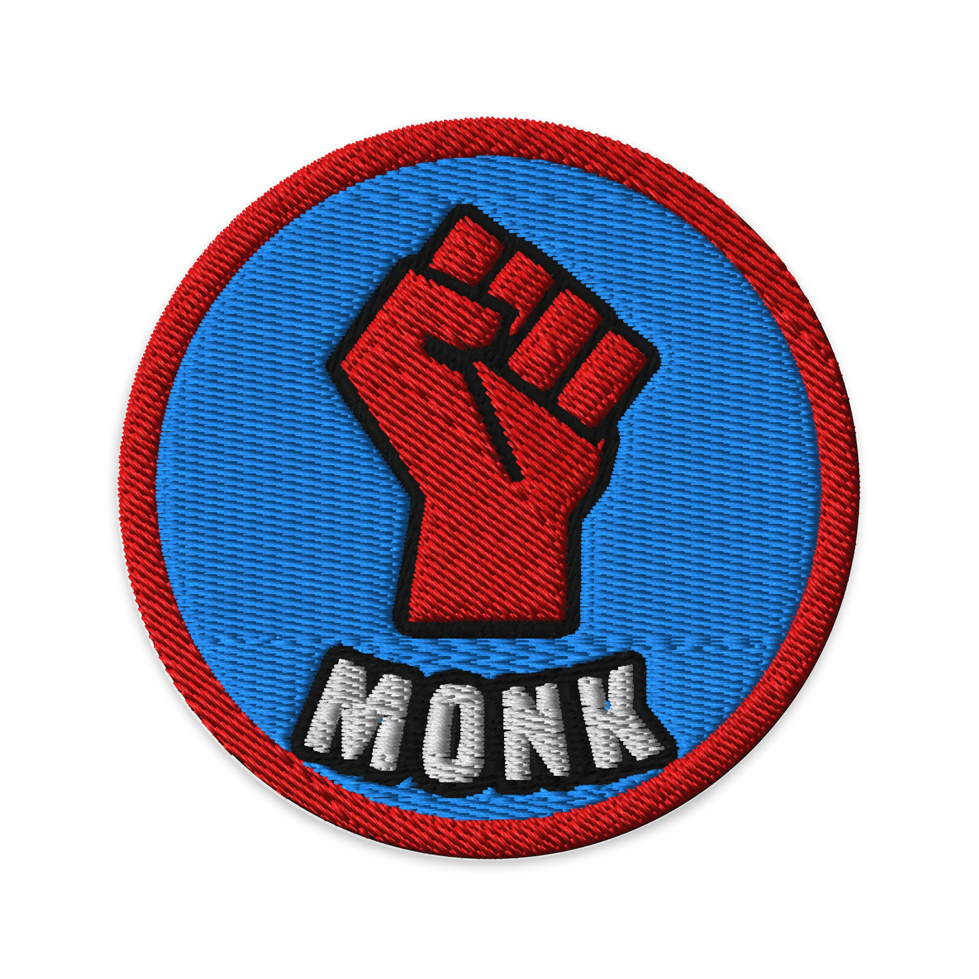 Battle Baubles Monk Class Embroidered Patch product image (1)