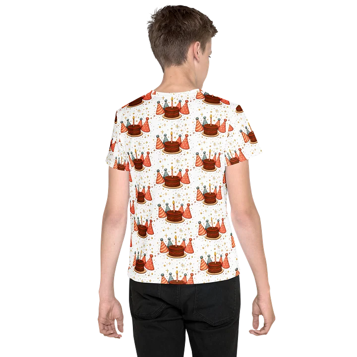 Cat brigade birthday Youth T-Shirt product image (2)