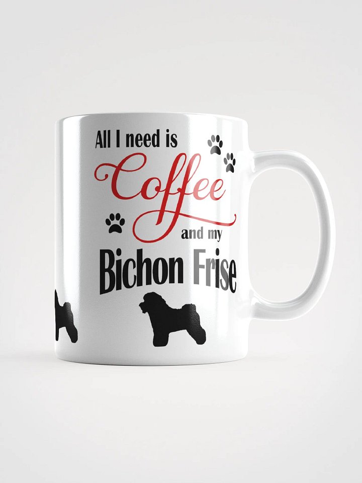 Coffee and my Bichon Frise Mug product image (1)