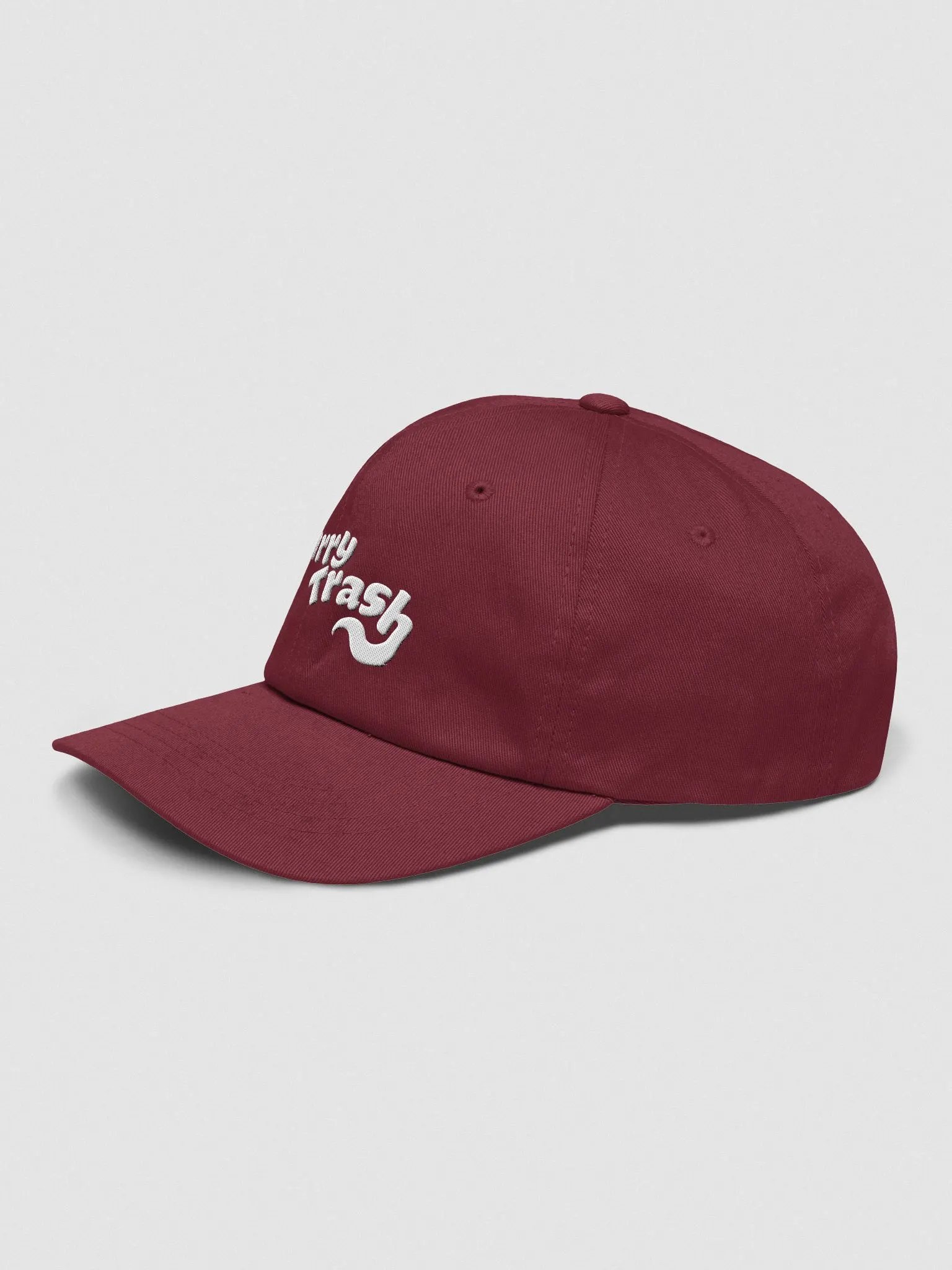 Furry Trash Dad Hat – Bubble Logo - White Thread Collection product image (3)