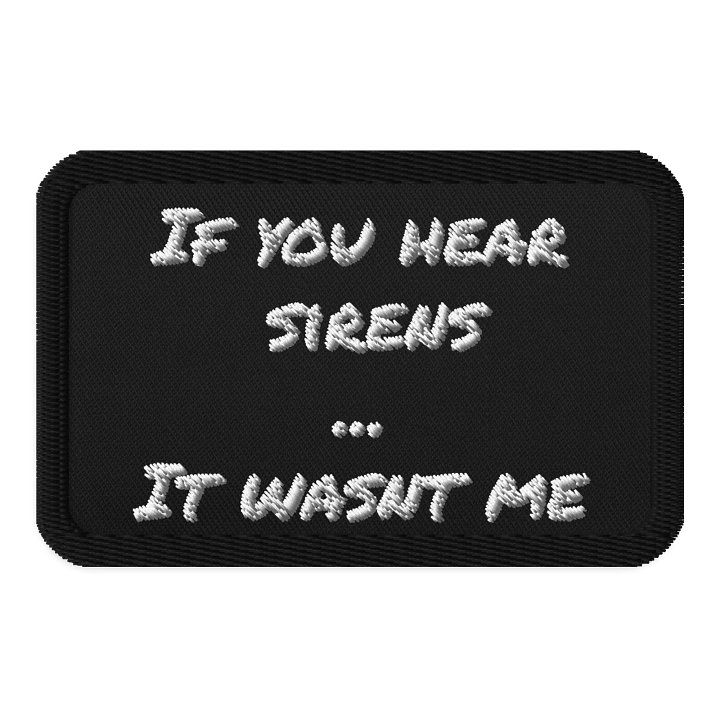 It wasnt me - Patch product image (1)