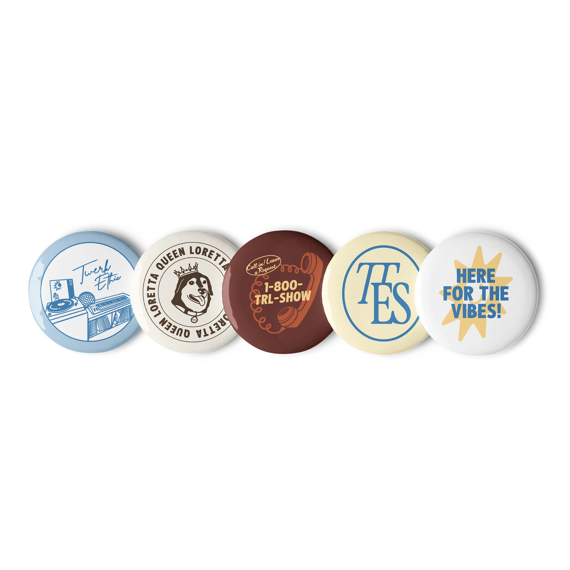 The Twerk Ethic Show Pins product image (1)