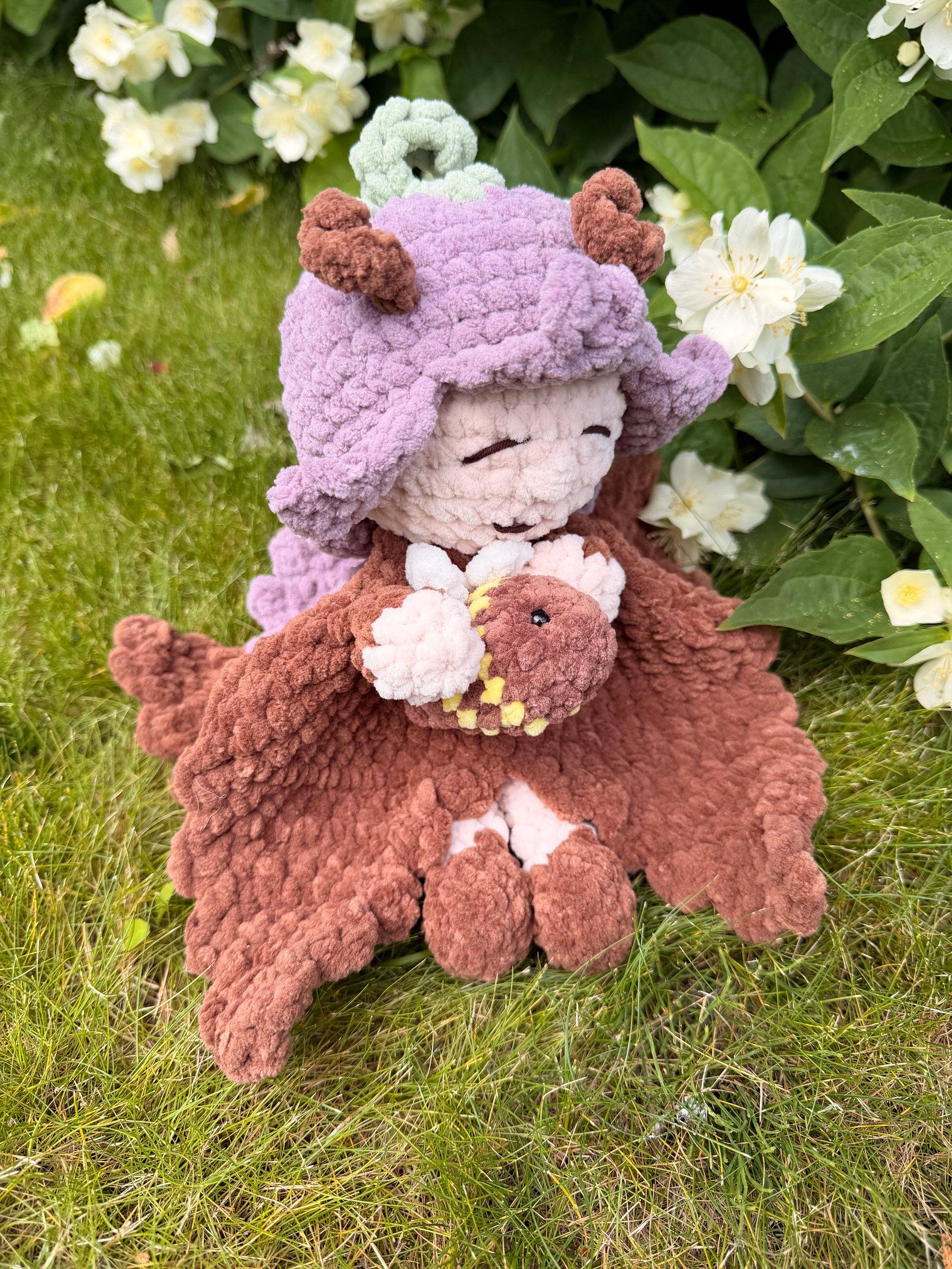 Crochet pattern: Willow the Meadow Spirit Snug PDF - US Terms product image (7)