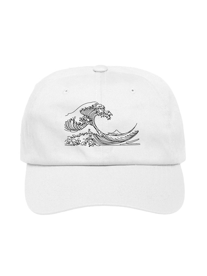 Kanagawa Line Art Design Hat product image (1)