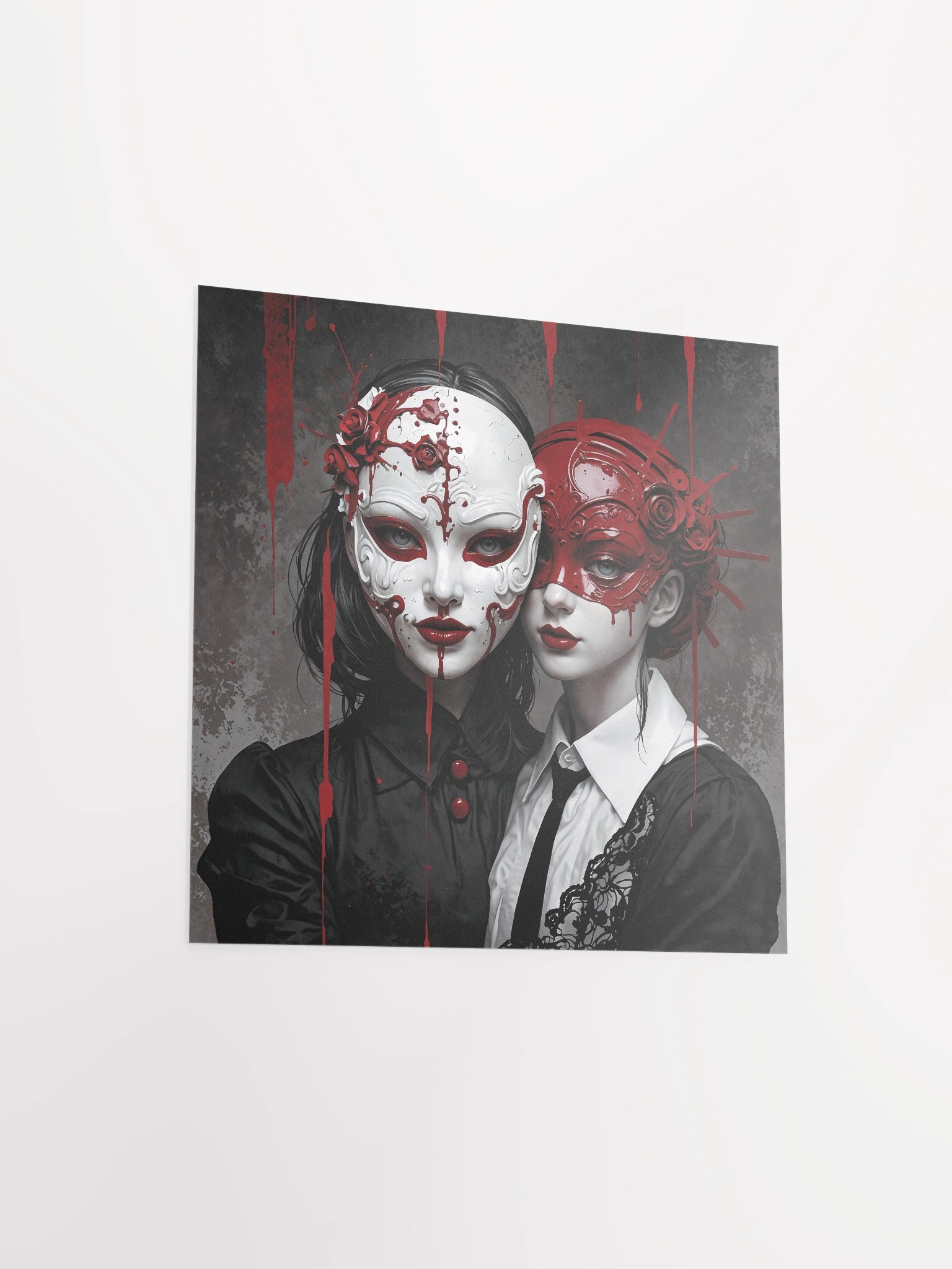 Crimson Masquerade Matte Poster product image (14)