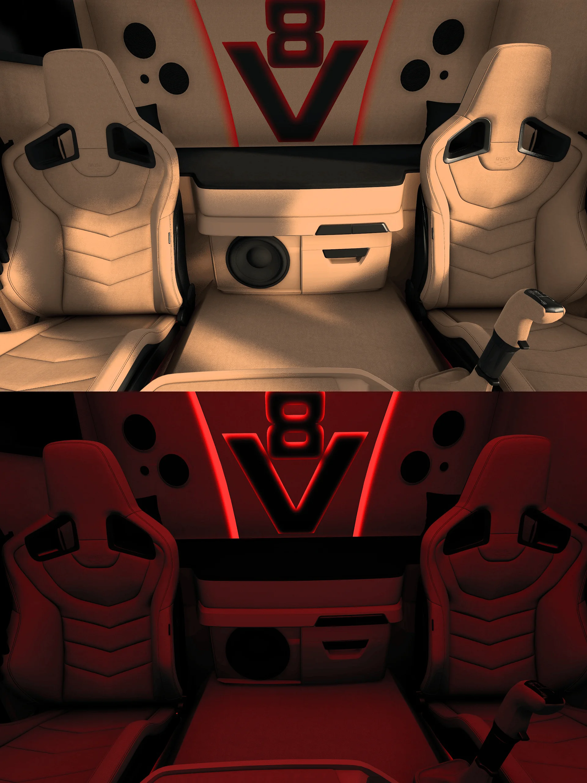 V8 Highline Custom Interior product image (1)