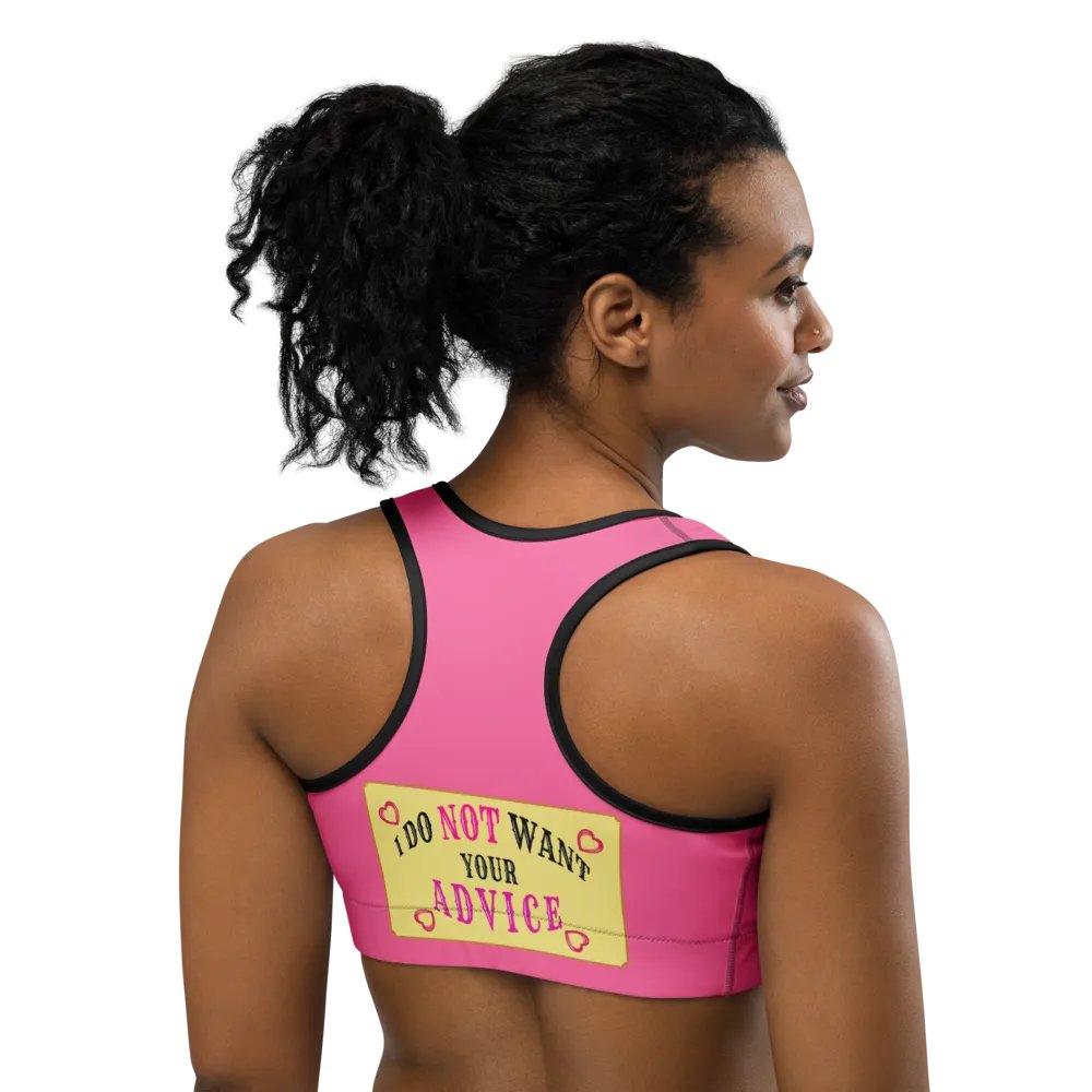 No Advice Sports Bra product image (4)