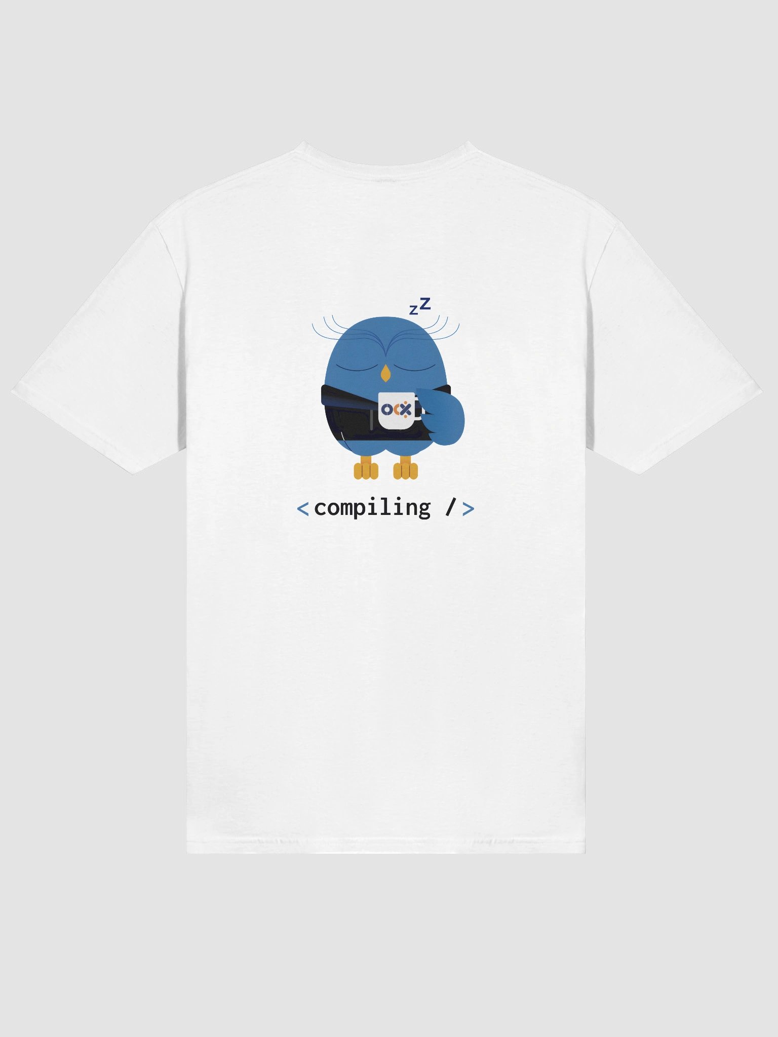 OCX Compiling T-Shirt (White) product image (4)