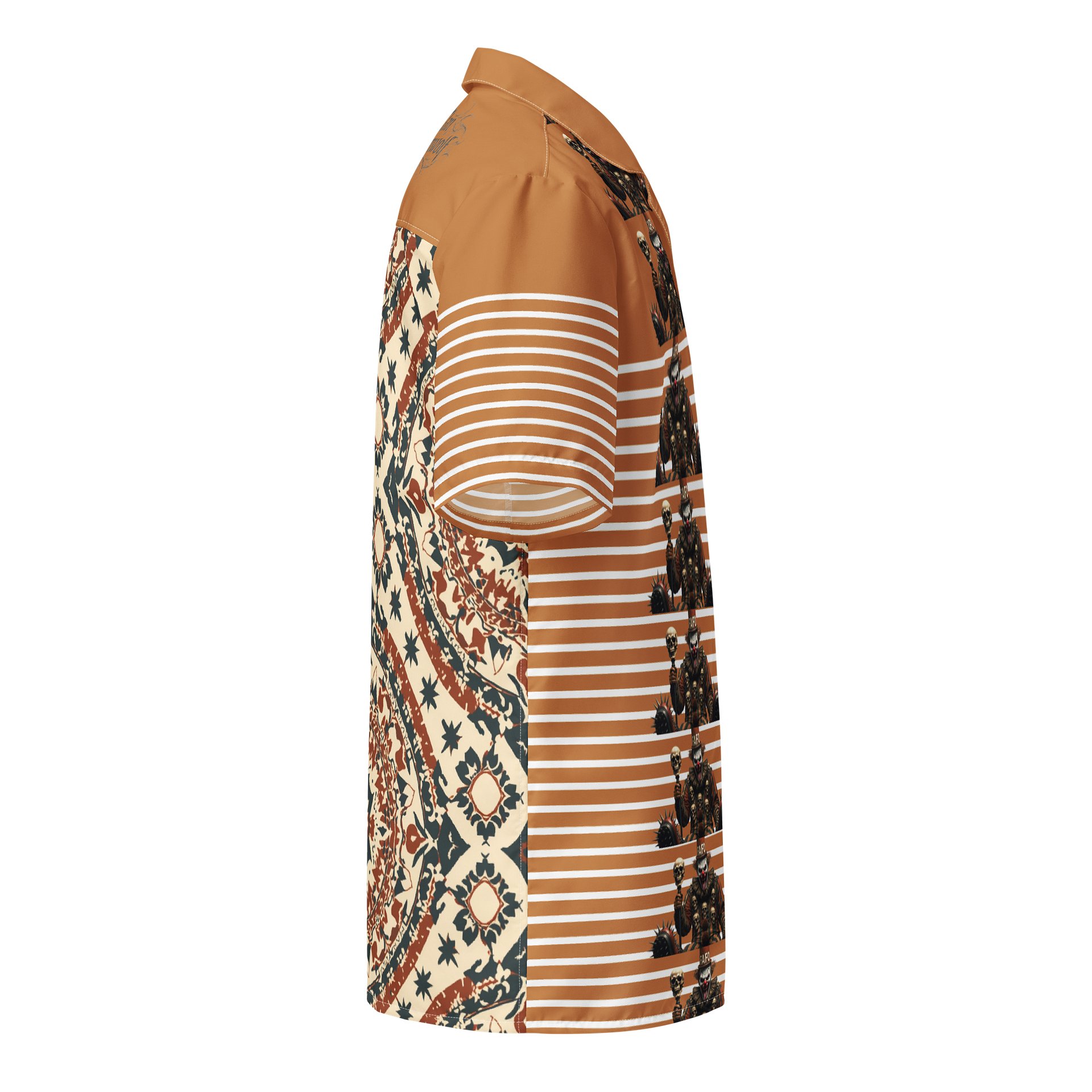 My Freakshow My Rules Cabana Stripes Hawaiian Shirt product image (4)